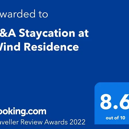 R&A Staycation At Wind Residence